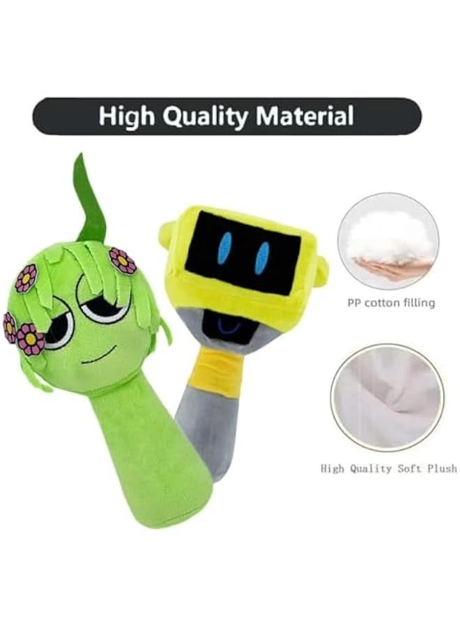 Sprunki Plush - Cartoon Games Plushies Realistic Cute Soft