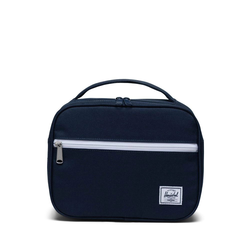 Herschel Pop Quiz Lunch Box - Navy