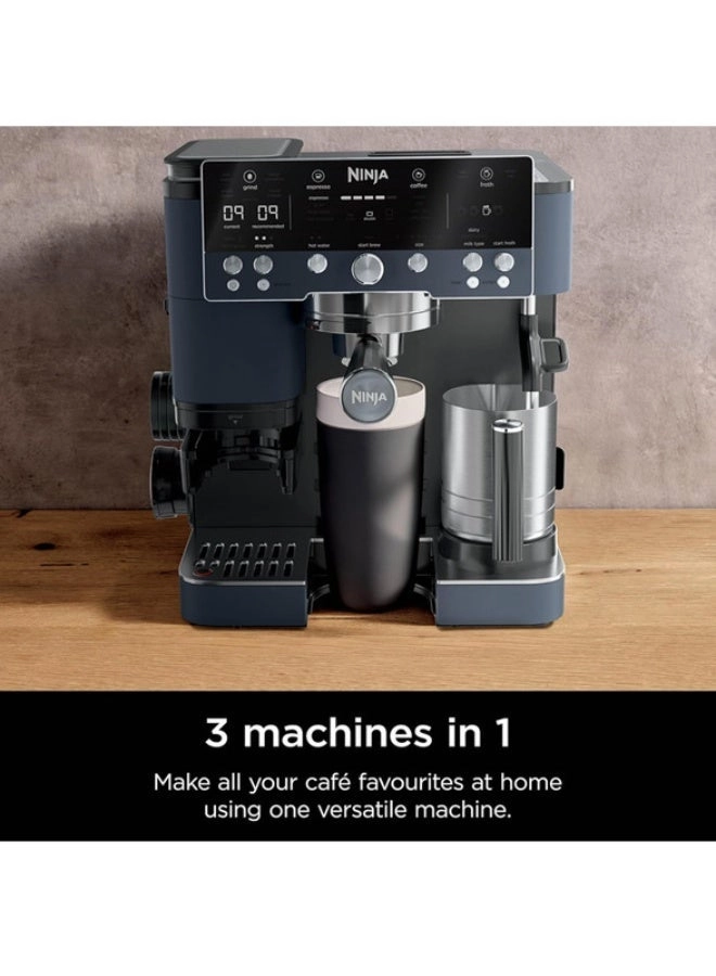 Luxe Premier - 3-in-1 integrated grinder frother