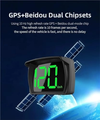 K1 HUD - Head-up Display GPS Speed Green Light KM H