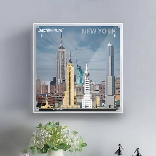 Acrylic Figures Display Box - 30x12x30cm Dustproof Transparent