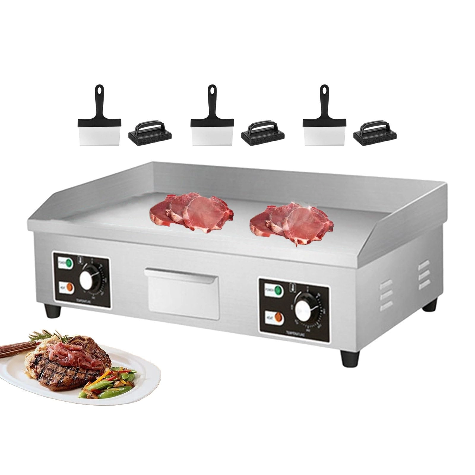 Electric Griddle - 2 660*400mm/730*400mm