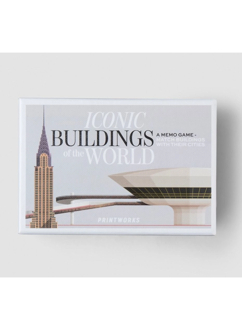 PrintWorks Memory Game Famous Building Edition - 3+ Years 1 pieces