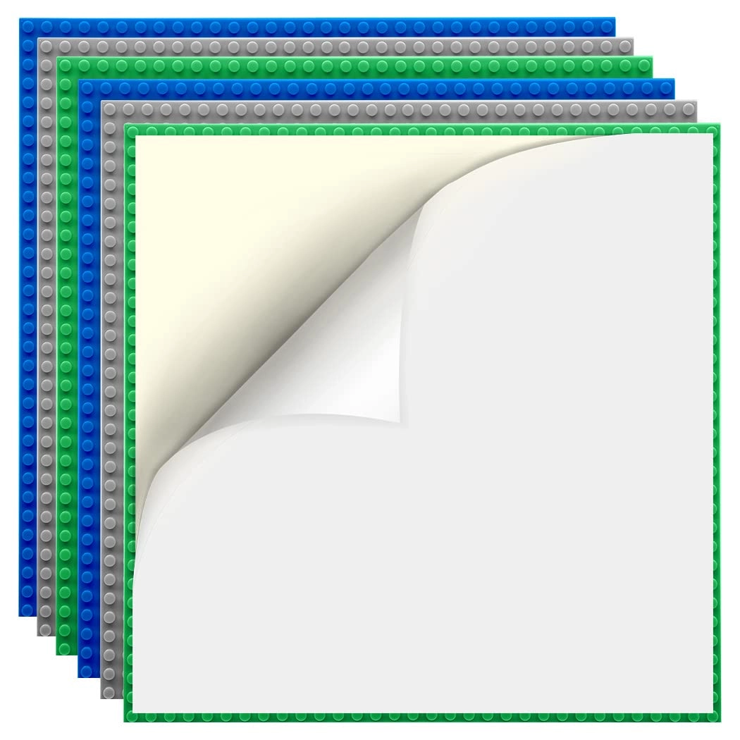 Xiamen Kuntai Tiansheng Luggage Co., Ltd. Peel and Stick Baseplates - 25.4X25.4cm 6pcs Architecture