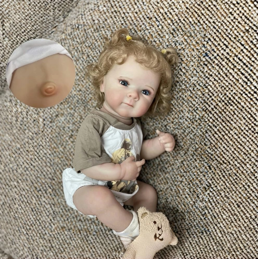 Bettie Reborn Baby Doll - 18 Inch Vinyl Girl Ages 3+