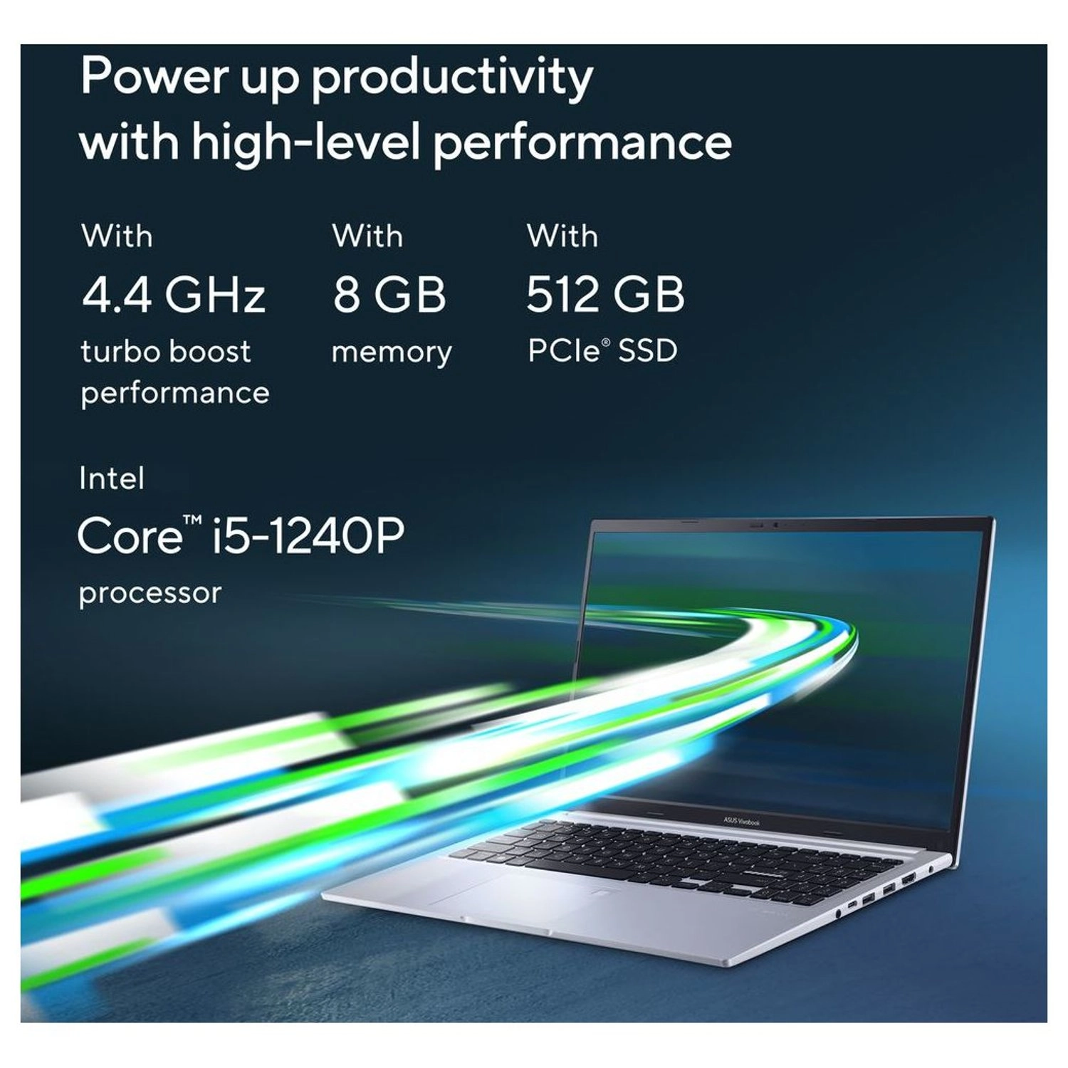 VivoBook 15 Slim F1502ZA-DS52 - 15.6'' Core i5-1240P 8GB DDR4 512GB SSD