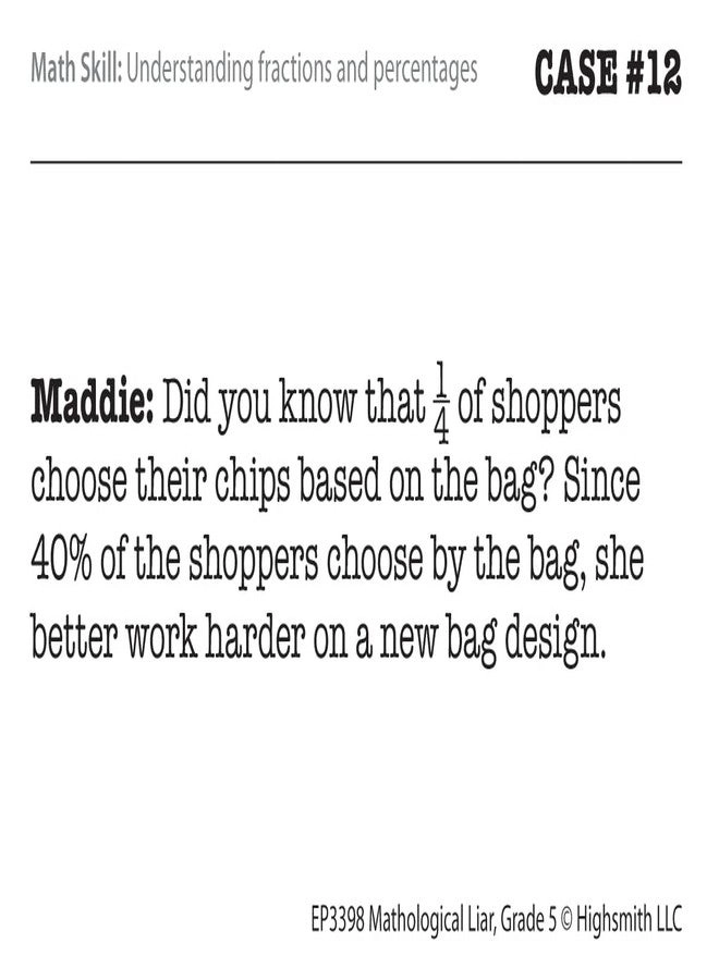 Mathological Liar Game - Grade 5