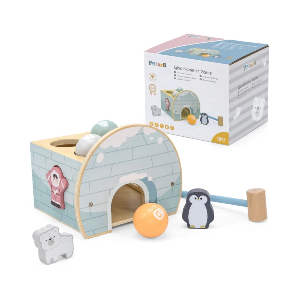 Igloo Pounding Hammer Game - Suitable for 18 months and above