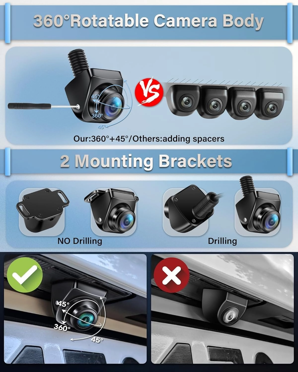 Car Backup Camera - Night vision