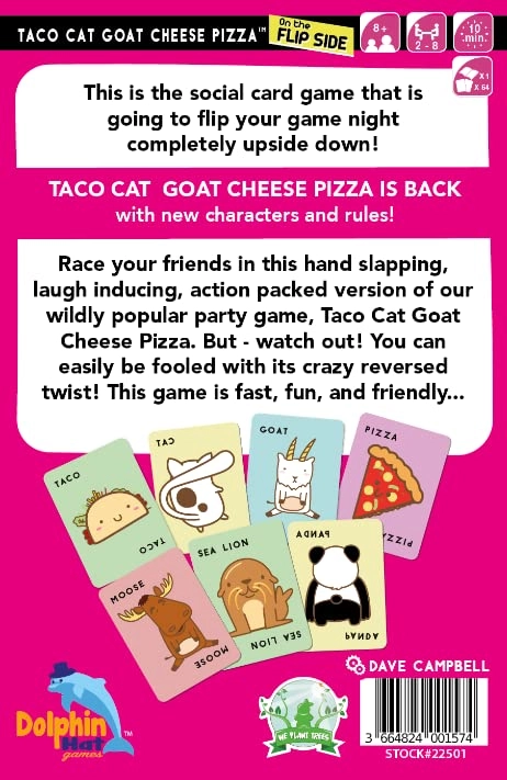 Taco Cat Goat Cheese Pizza: Flip Side - Card Game