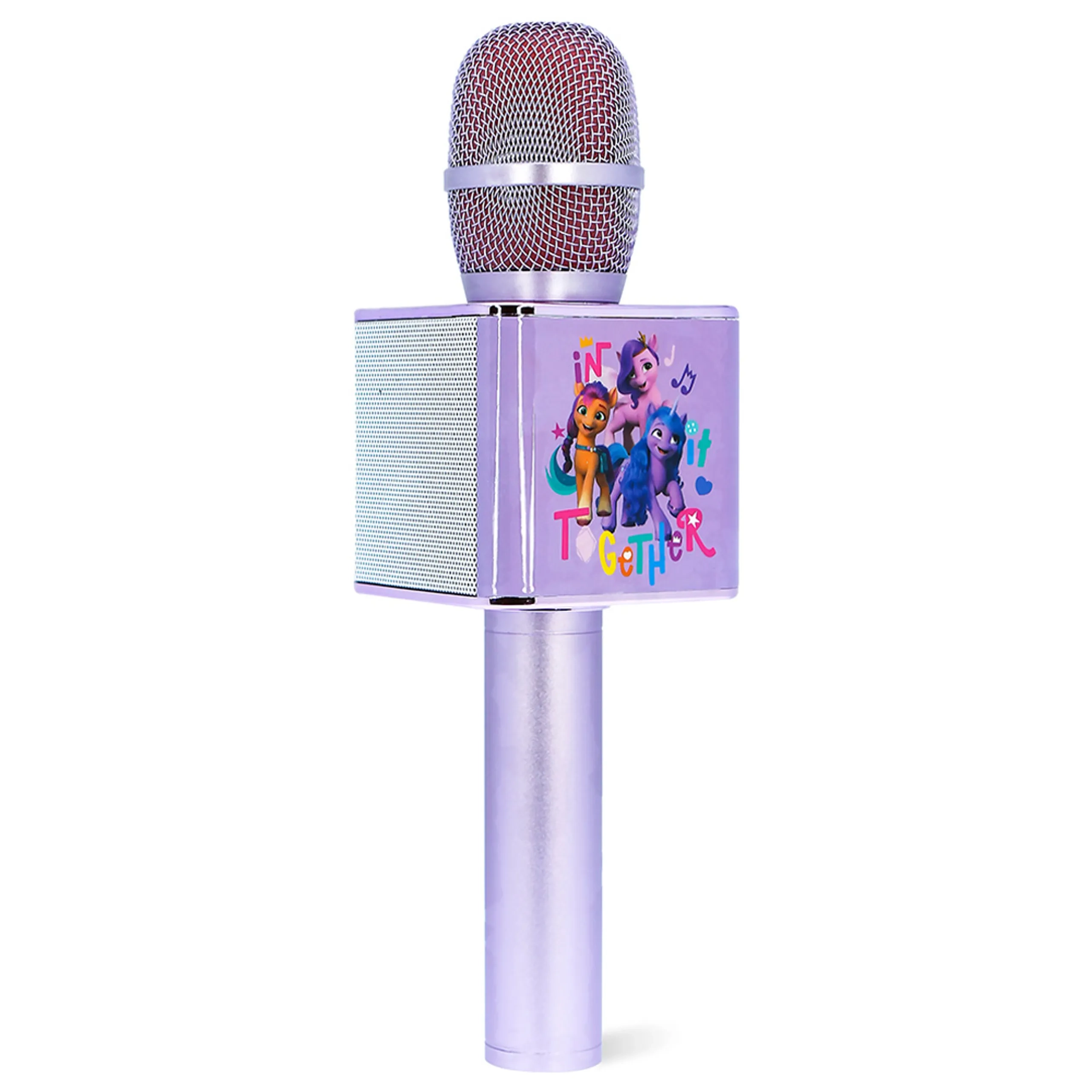 My Little Pony Karaoke Microphone - 4-IN-1 Bluetooth Purple
