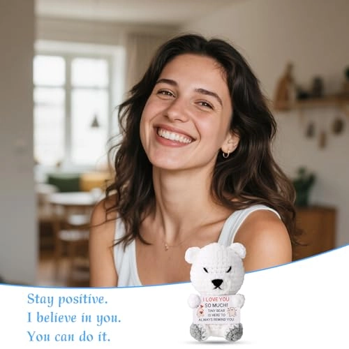 Polar Bear Positive 10 cm Crochet