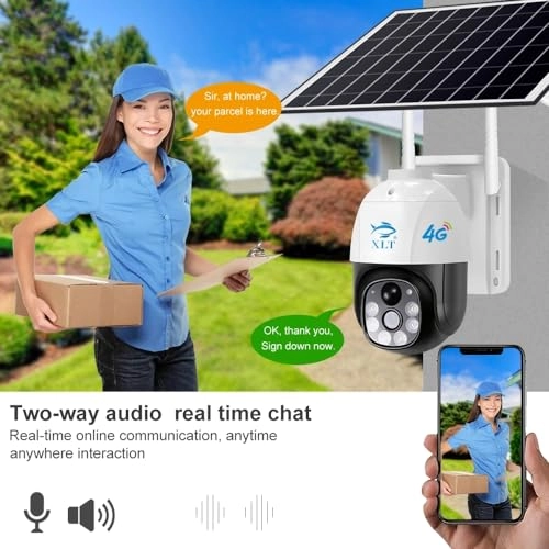 4G Sim Card Solar Camera 1080p