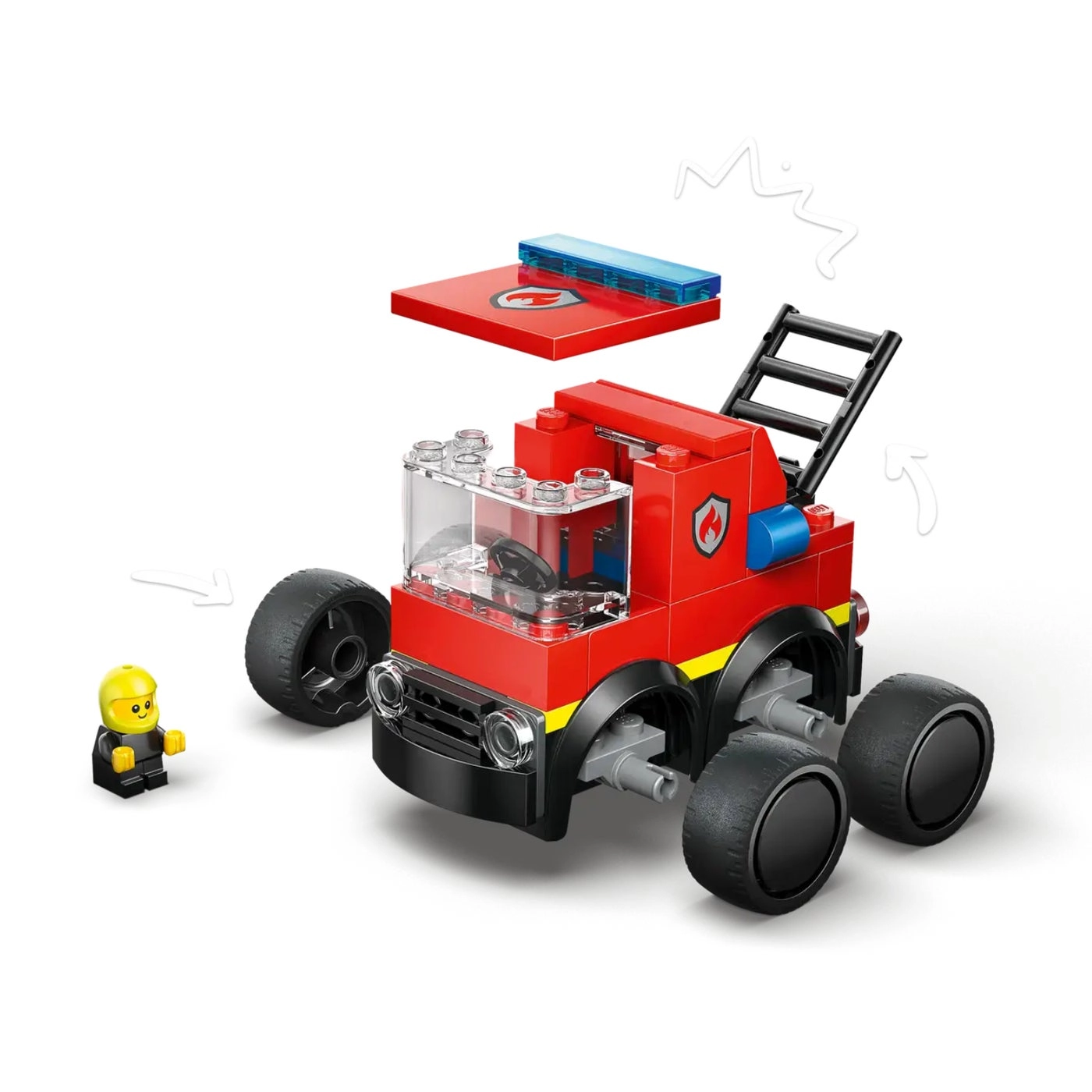 LEGO City Rides - Fire Engine (60482)