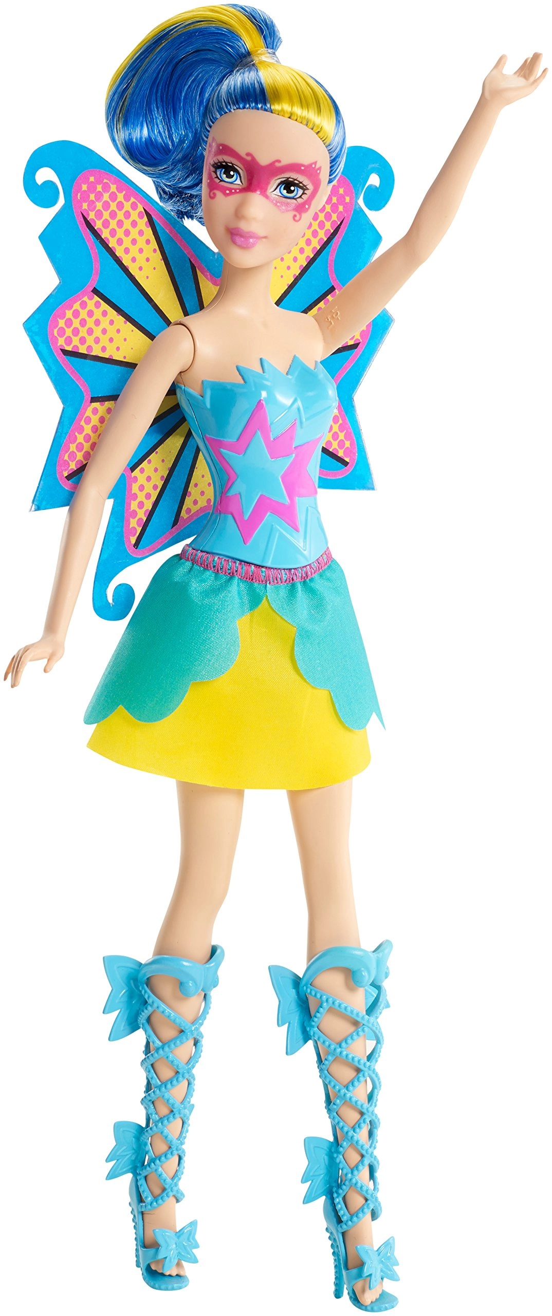 Water Super Hero Doll - Blue hair Princess Power Ages 3+