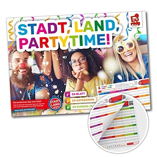 City, Country, Partytime - German 8 years and up