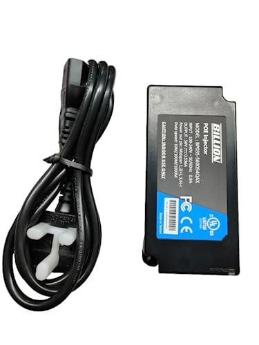 Peplink 802.3af/at PoE Injector - 48V 30W Dual Gigabit Ethernet Ports IEEE 802.3af/at