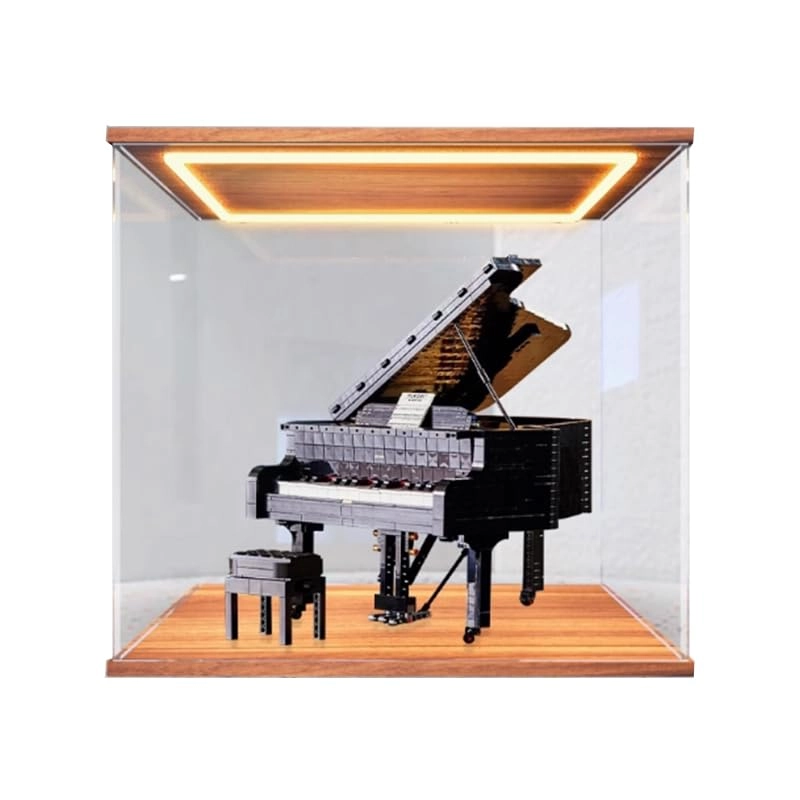 Clear Acrylic Display Case for Lego 76209 - 13.77x13.77x21.65in. Acrylic