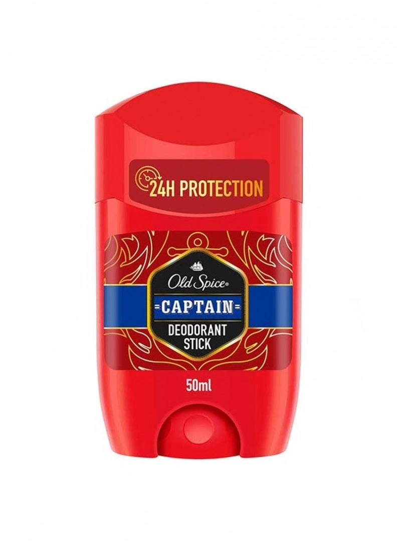 Captain Deodorant Stick - 6 x 50 ml