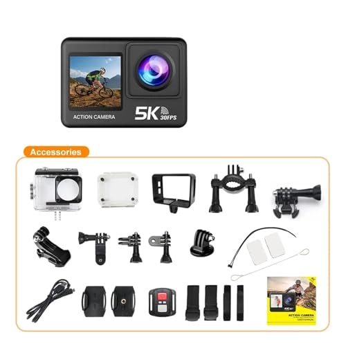 Action Camera - 5K 30FPS 120FPS