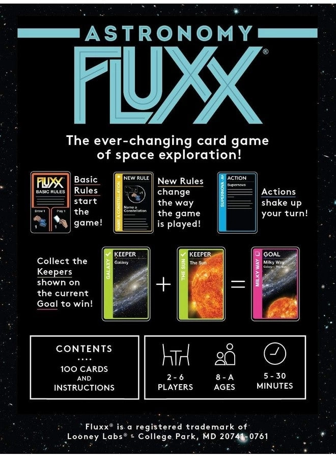 Astronomy Fluxx - Card Game