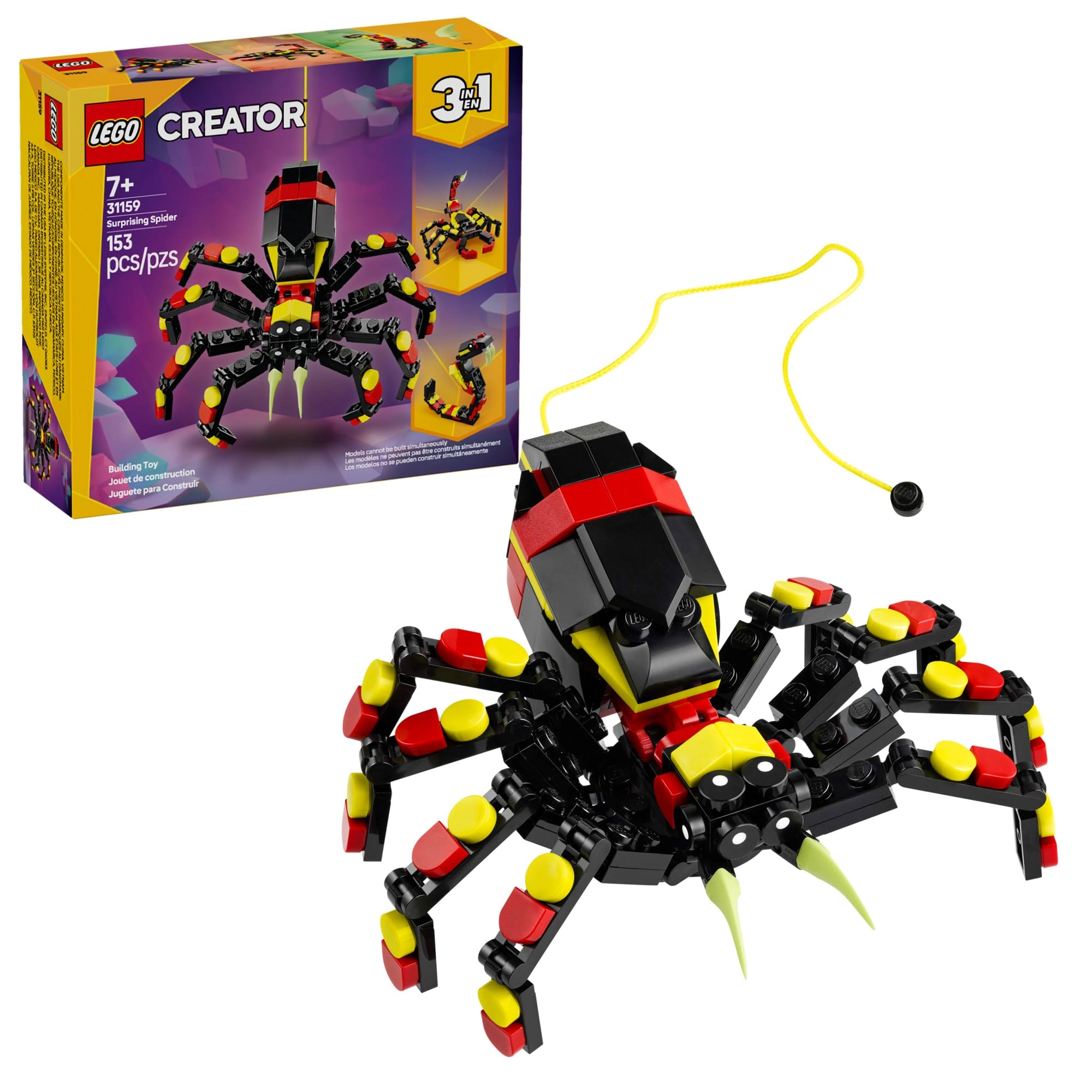 Creator Wild Animals Surprising Spider (31159)