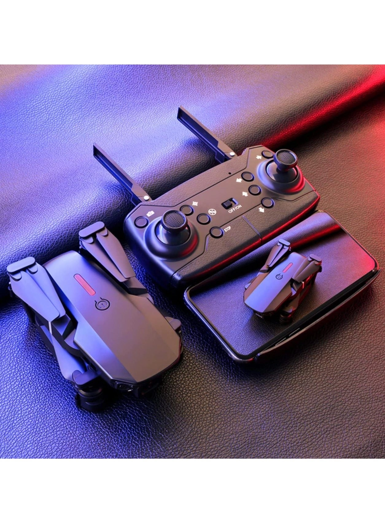 E88 Pro - 4K Foldable WiFi 6-Axis