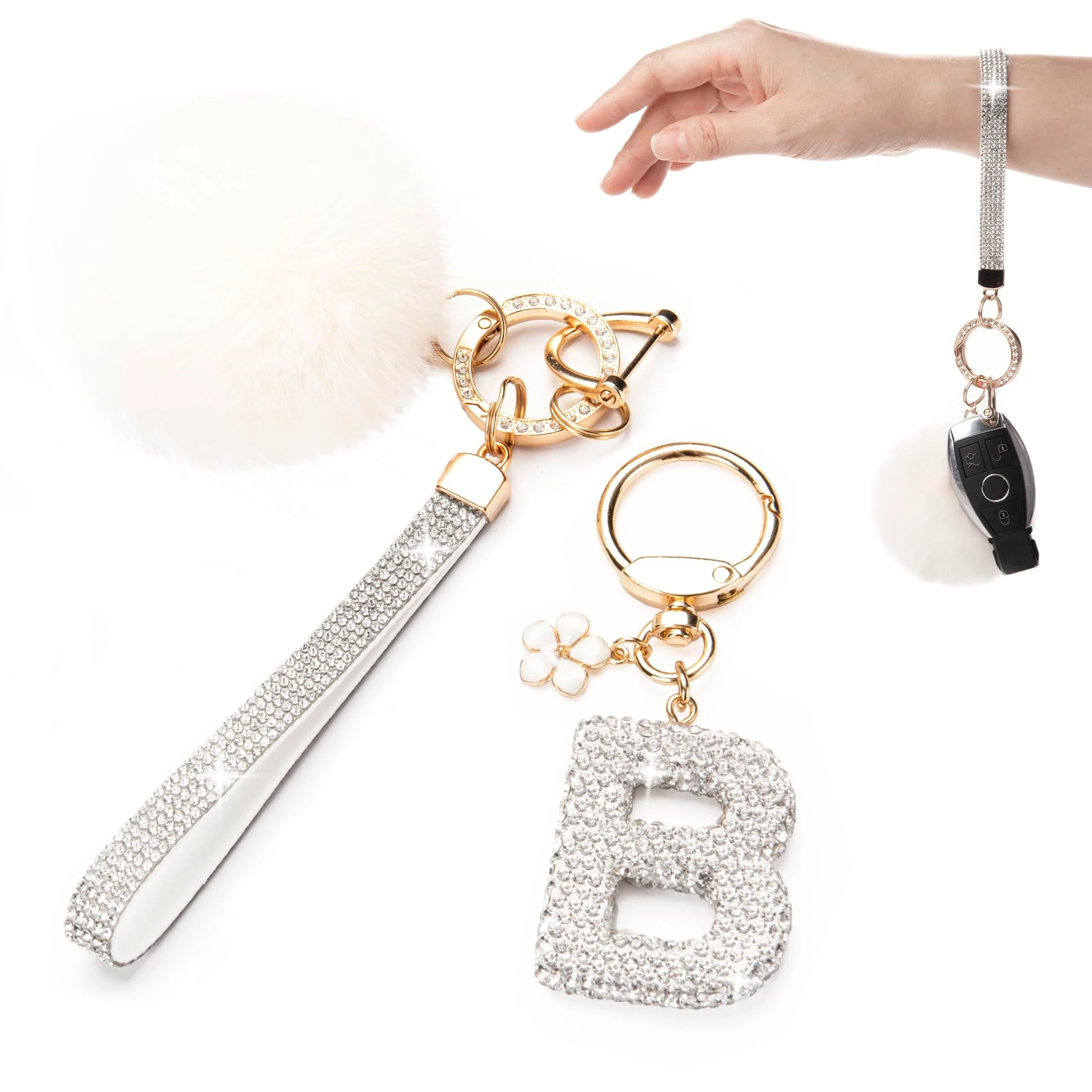 Initial Keychain - Letter