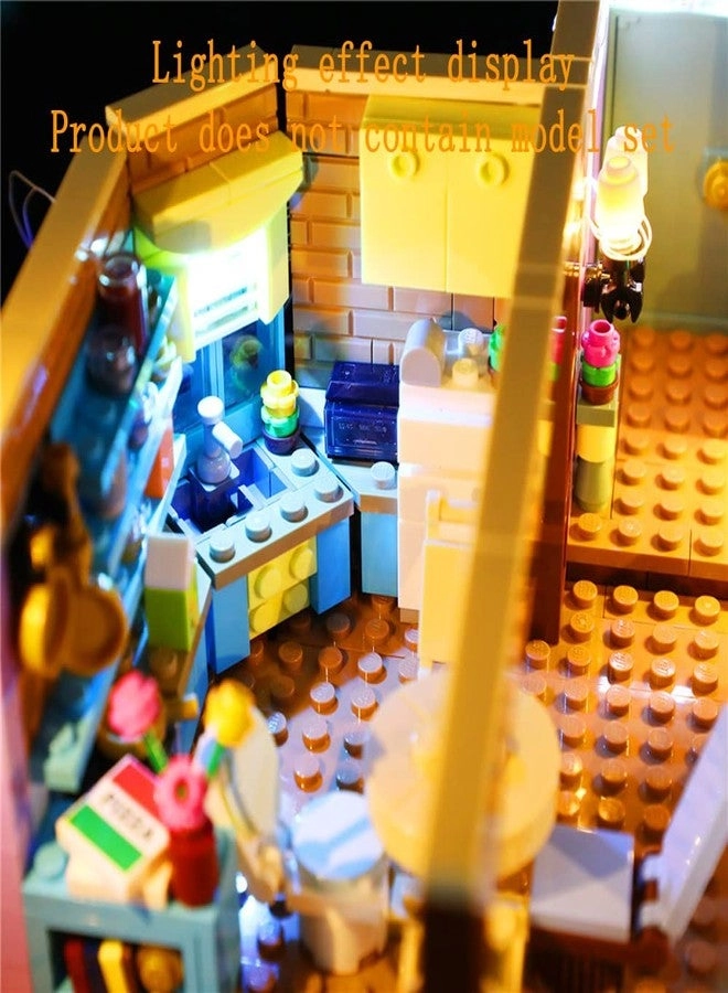 LED Light Kit Compatible with Lego The Friends Apartments