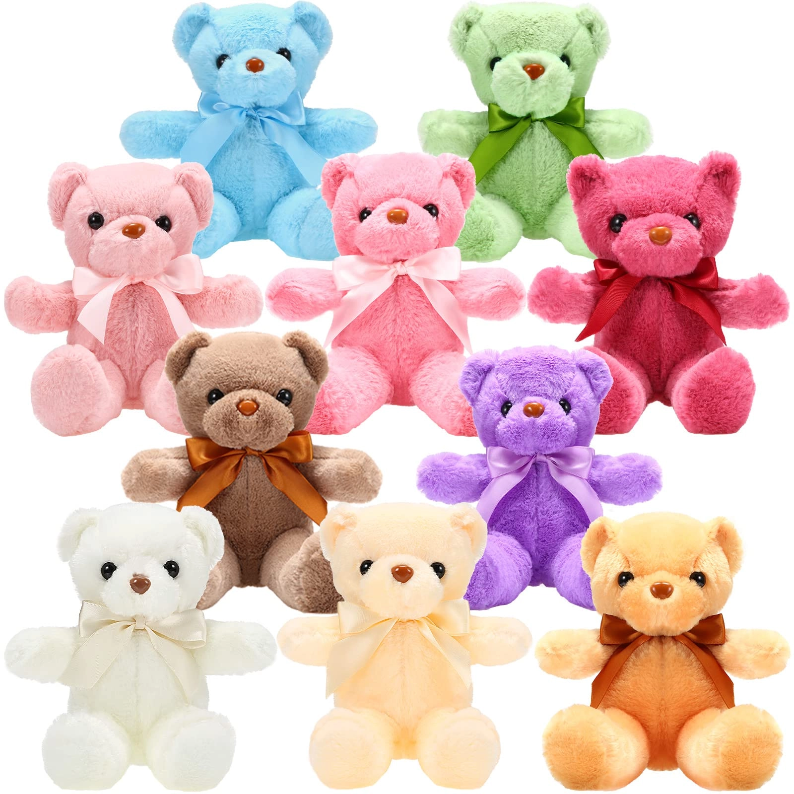 Teddy Bears - 10 Pcs 12 Inch