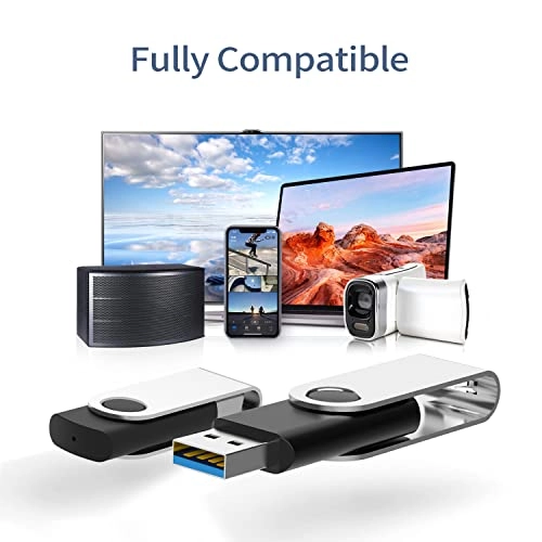 LED Indicator Swivel Thumb Drives - USB 3.0 16 GB