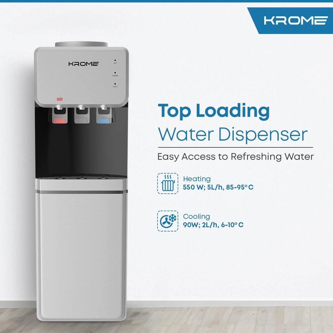 Top & Bottom Loading Water Dispenser - 5 Liters