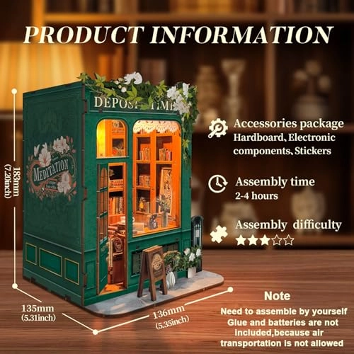 Book Nook Kit - Sq45-moments in Time