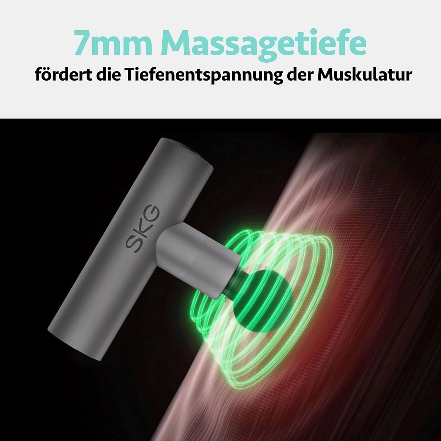 F3 Lite Massage Gun - 4 Massage Levels 4 Interchangeable Massage Heads
