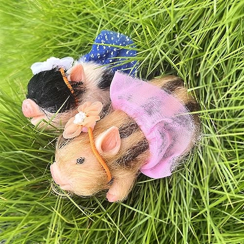 Mini Pig - 5 Inch Silicone Brown Ages 3+