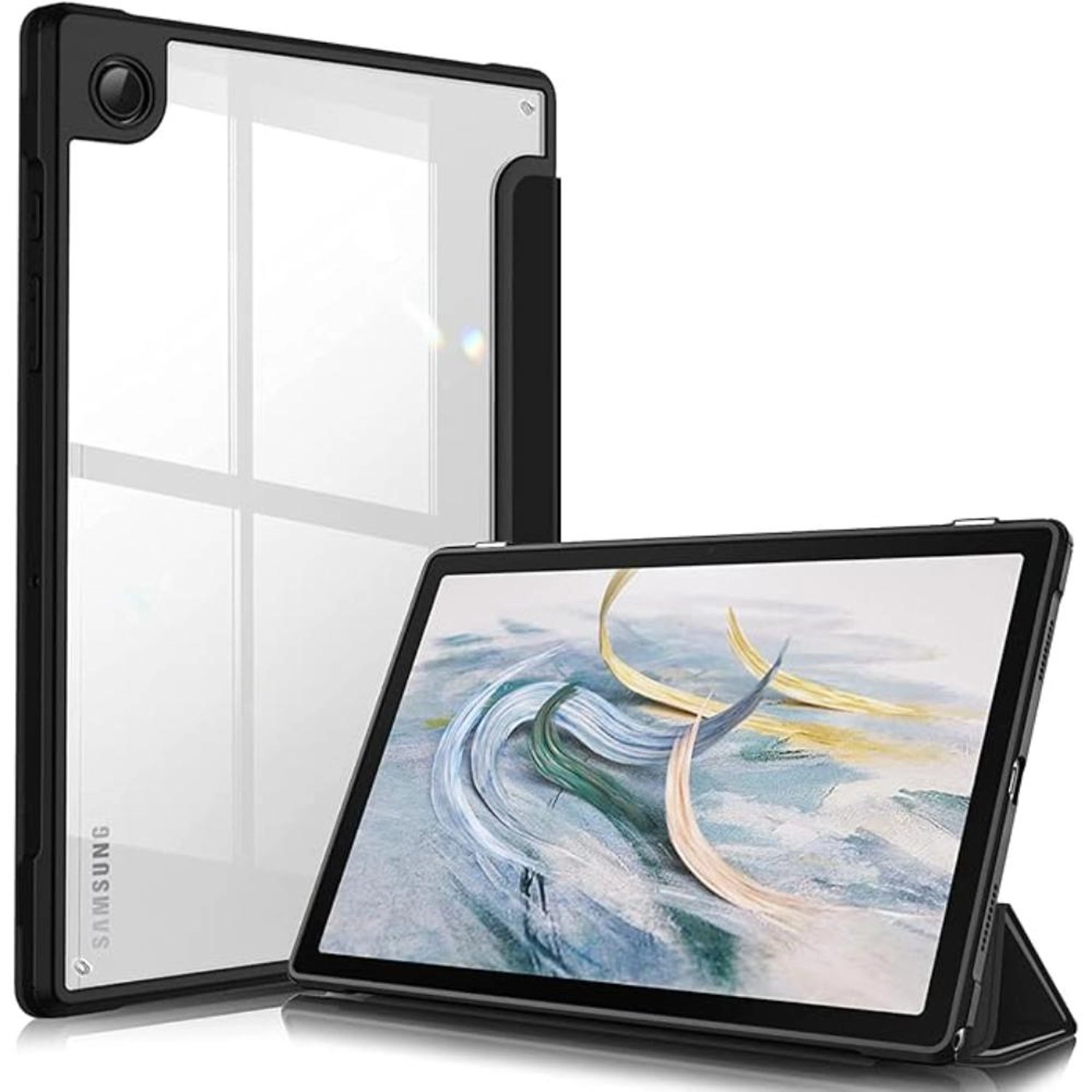 glassology Hybrid Slim Case with Screen Protector for Samsung Galaxy Tab A8 10.5-inch (2022)