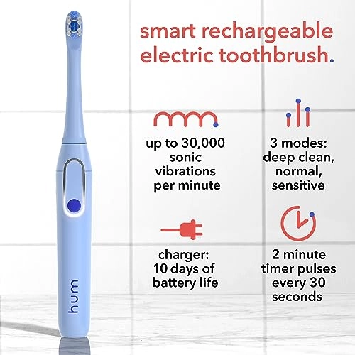 Hum Smart - Rechargeable Sonic Travel Case Purple