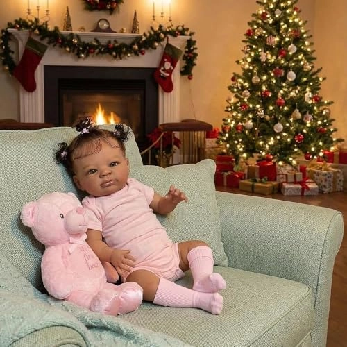 Zero Pam Reborn Baby Doll - 20 Inch Brown Skin