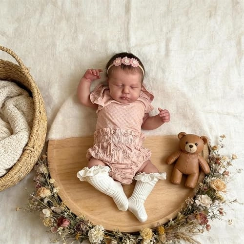 LOULOU Reborn Baby Doll - 20 Inch Vinyl Girl Ages 3+