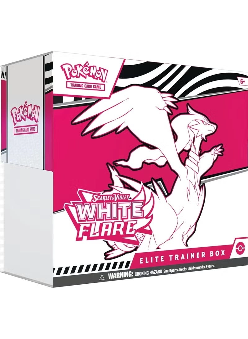 White Flare Elite Trainer Box - Factory Sealed Official Cards & Accessories