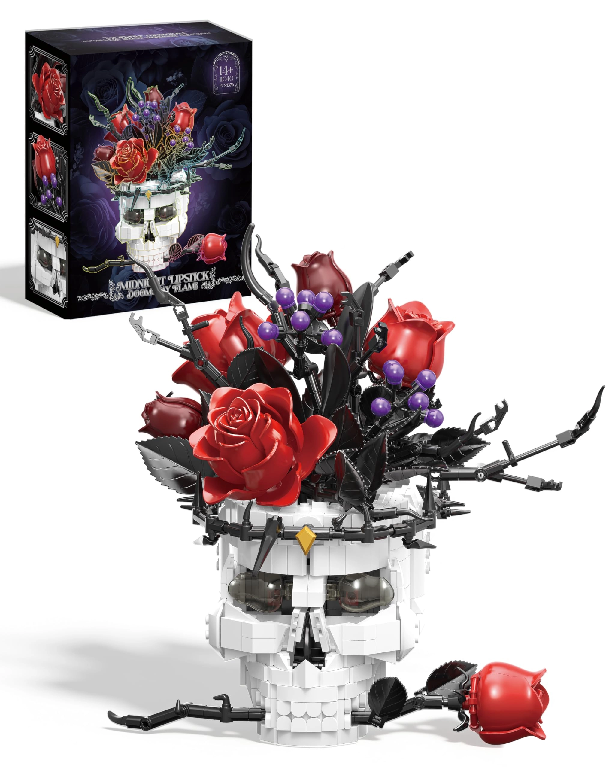 Mavo brix Gothic Skull (11040) - Skull Home Decor