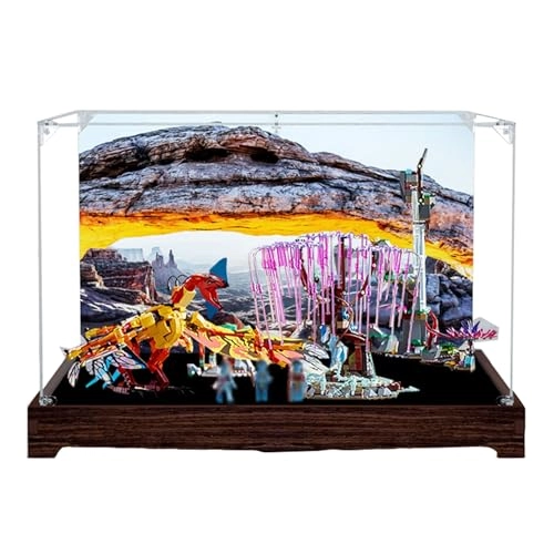 Acrylic Display Case - 75574 50 x 40 x 30 cm Black