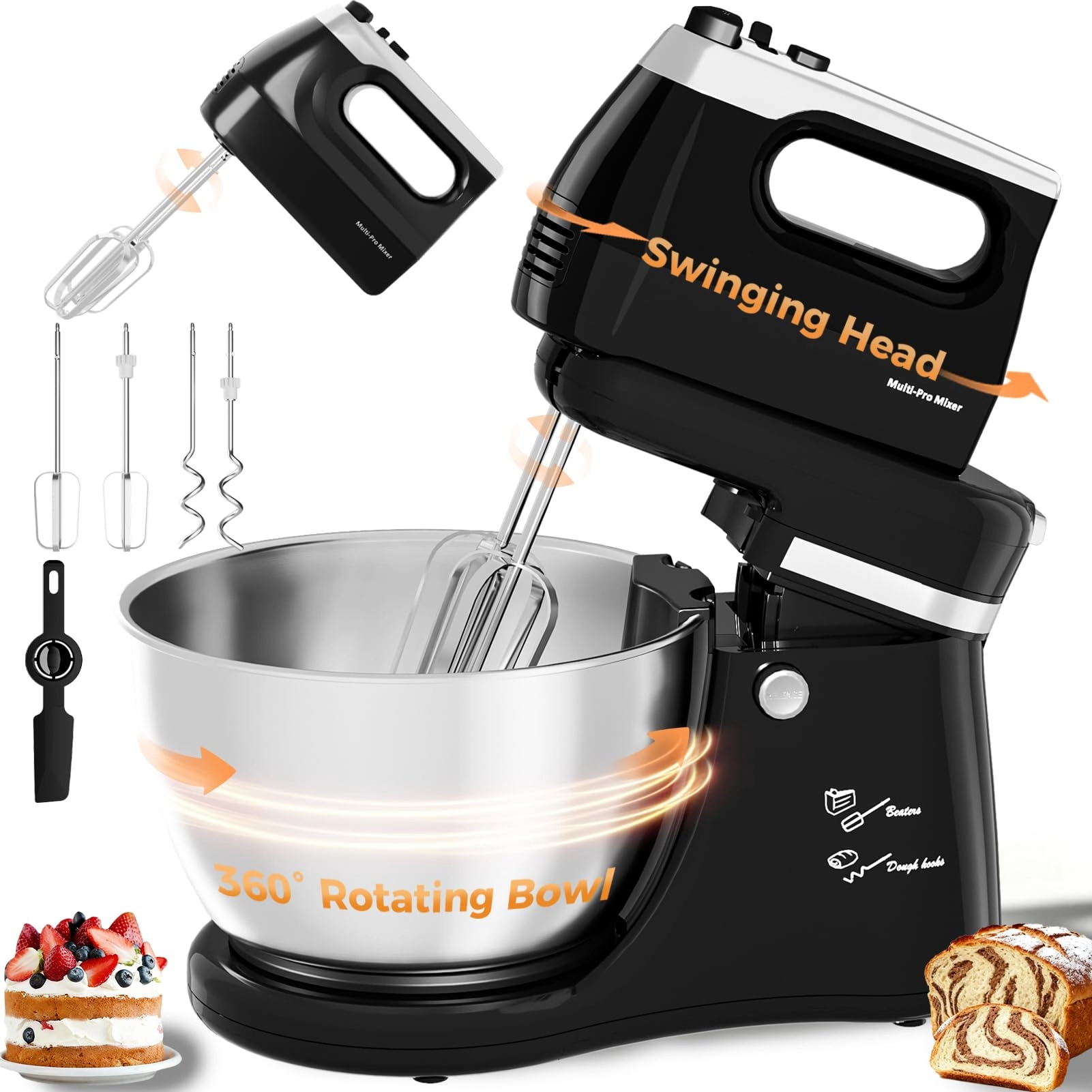 JIANGMEN GENESIS ELECTRICAL APPLIANCES CO., LTD. Stand Mixer - 4.8L 250W