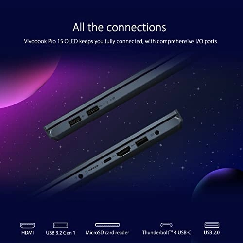 Vivobook Pro 15 K3500PH - 15.6'' Core i5-11300H 8GB 512GB SSD