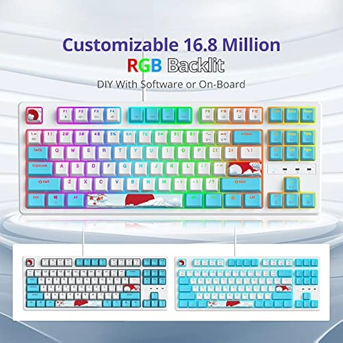 80% Mechanical Gaming Keyboard - Wired