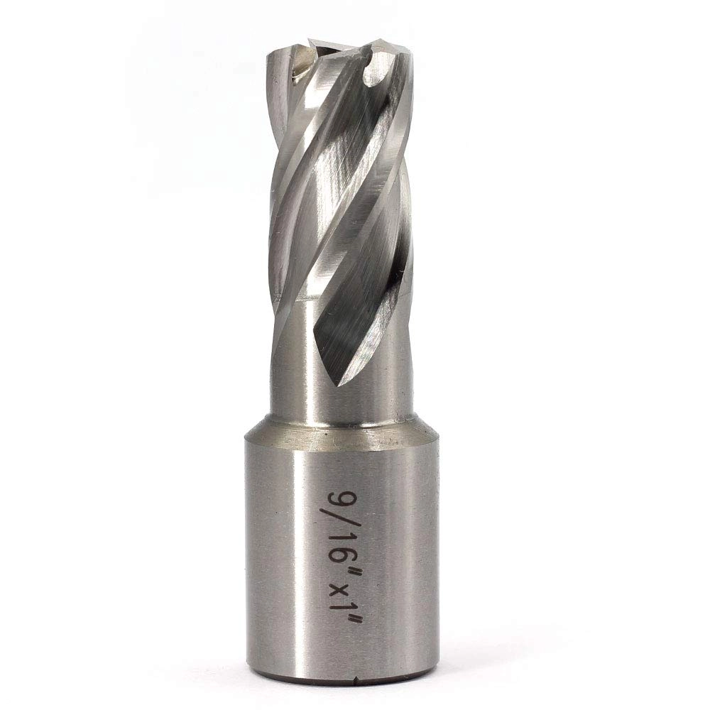 Tungsten technology inc Annular Cutter - 3/4 Inch Weldon Shank 9/16 Cutting Diameter 1-1/4 Cutting Depth