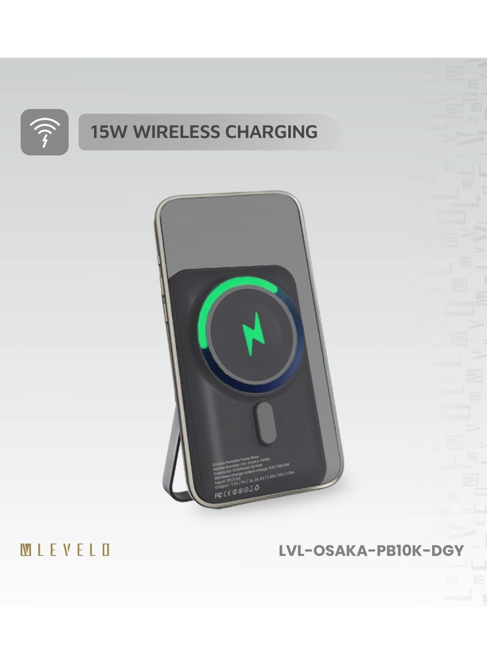 Osaka - 10,000mAh 20W Wireless