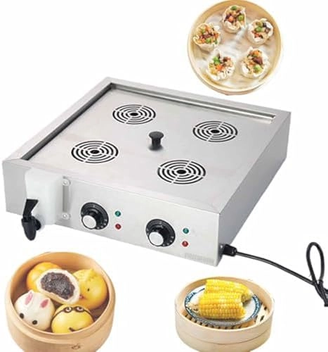Electric Dim Sum Steamer - 2/4/6 hole 30-110C