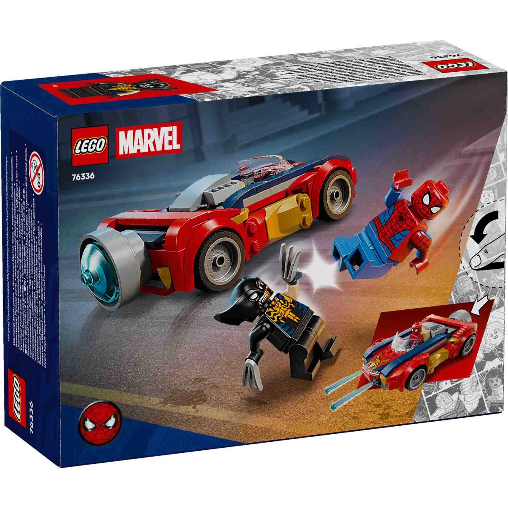 Marvel Spider-Man Car vs. Venomized Wolverine (76336)