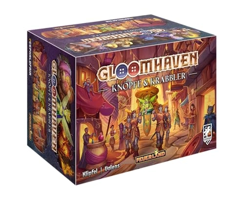 Gloomhaven Buttons & Crawlers: Mini - 1-Player Campaign (German)